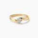 Anillo de oro 18K TWIRL