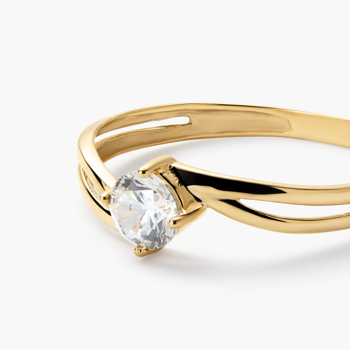 Anillo de oro 18K TWIRL