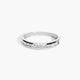 Anillo oro blanco 18 quilates