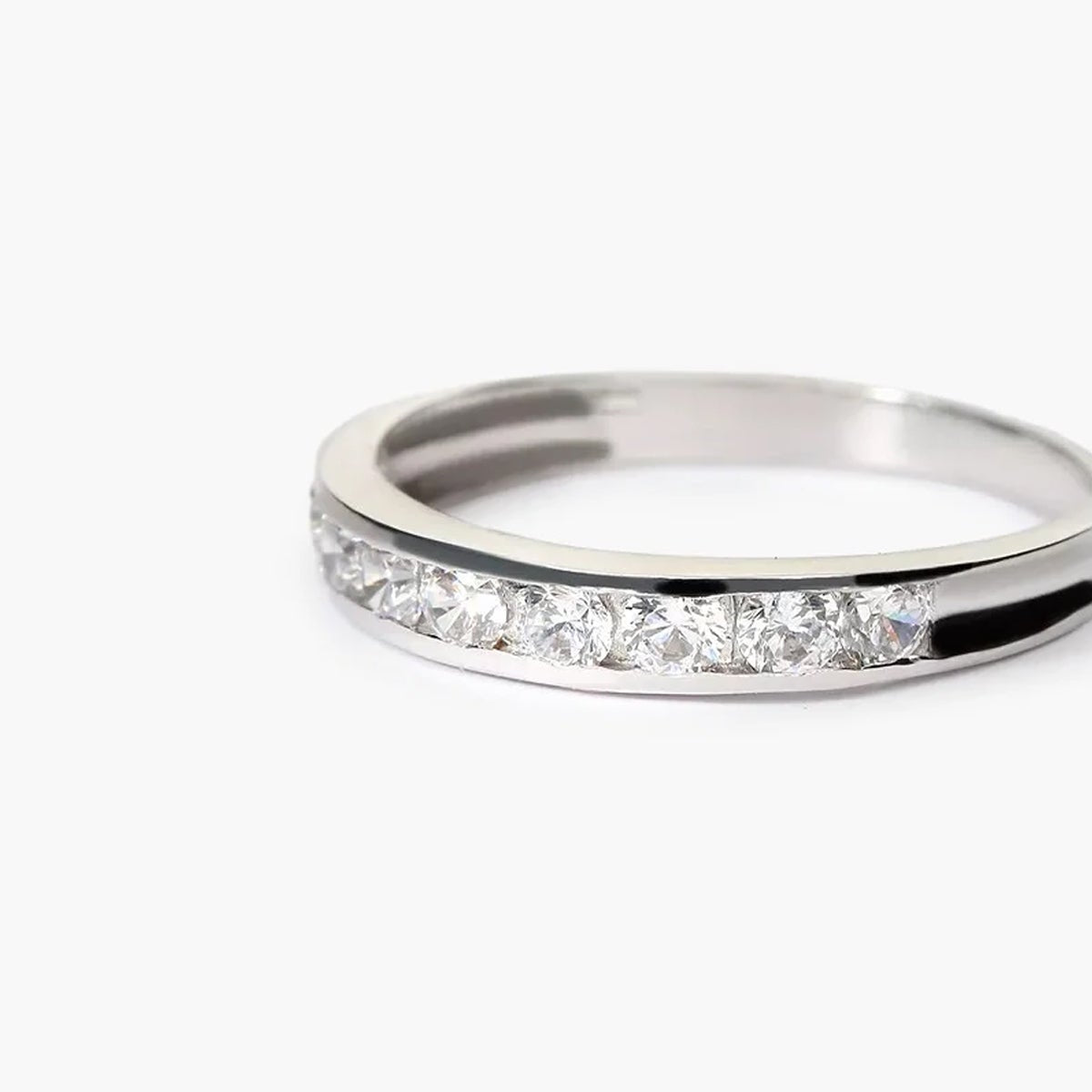 Anillo oro blanco 18 quilates