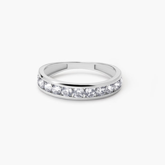 Anillo de oro blanco 18K ASTEROIDS