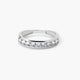 Anillo de oro blanco 18K ASTEROIDS