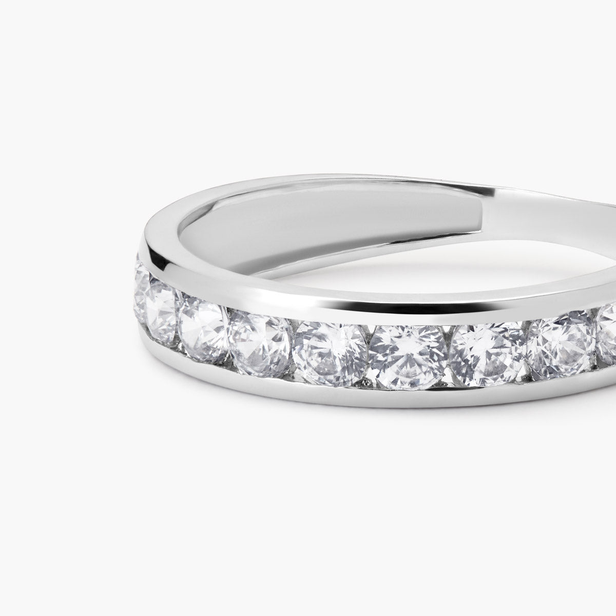 Anillo de oro blanco 18K ASTEROIDS