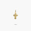 Cruz de Canjáyar de oro 18K 10 mm y medio