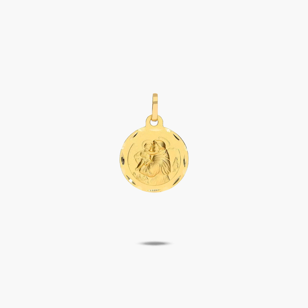 Medalla San Antonio de oro 18K 16 mm