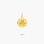 Medalla San Antonio de oro 18K 16 mm