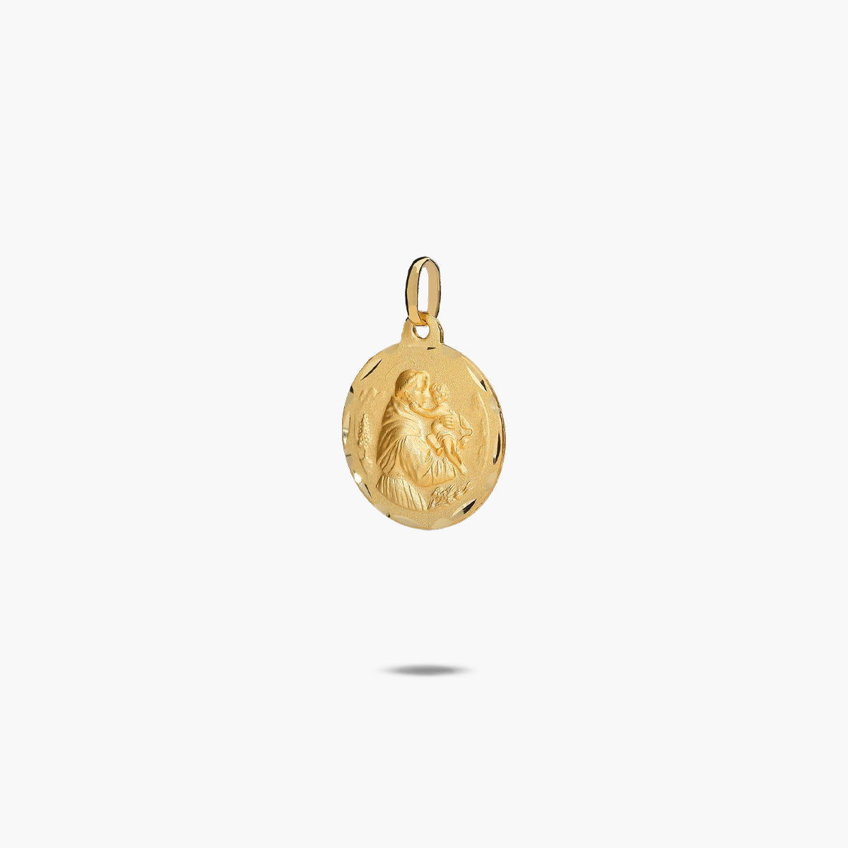 Medalla San Antonio de oro 18K 18 mm
