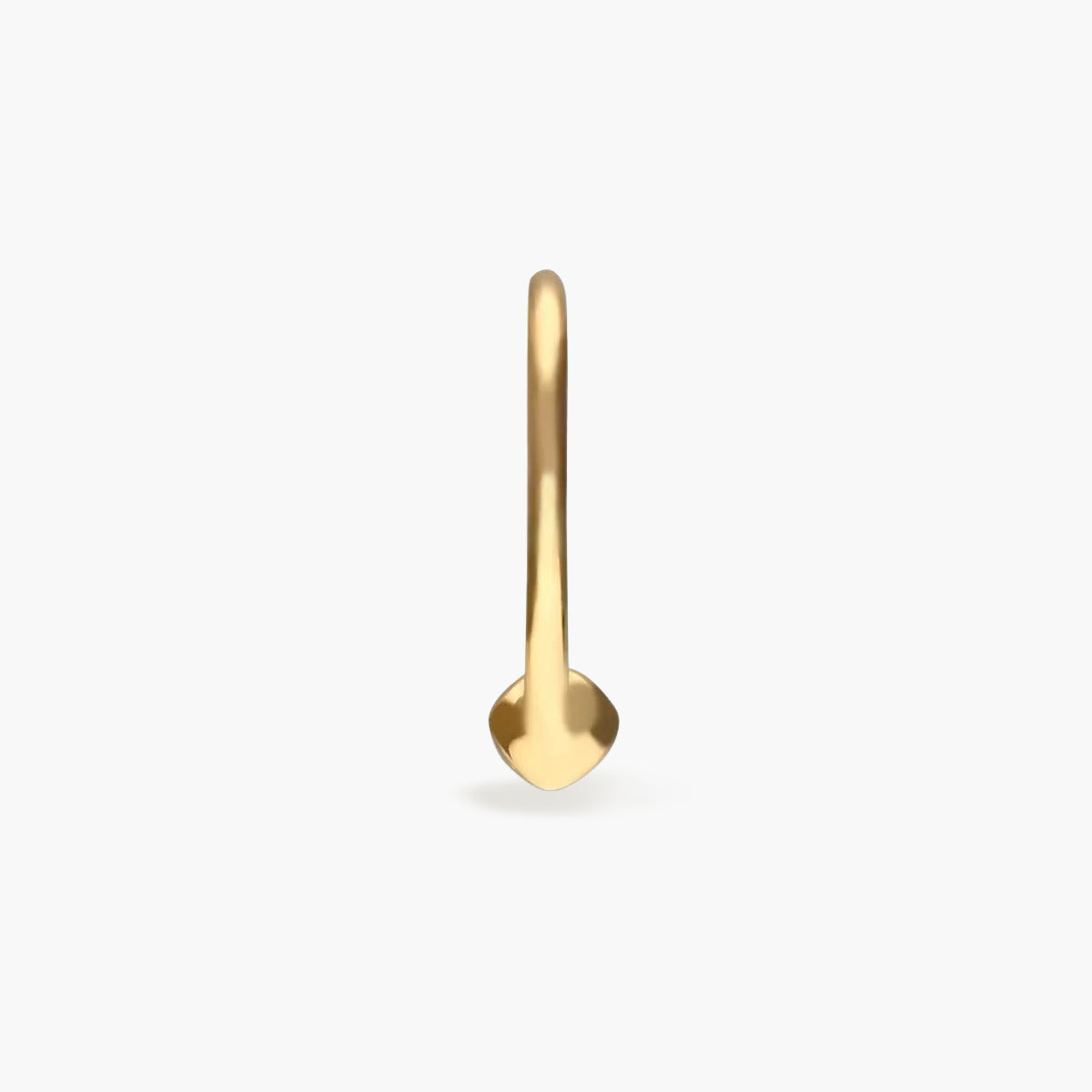 Piercing de nariz de oro 18K aro 10 mm