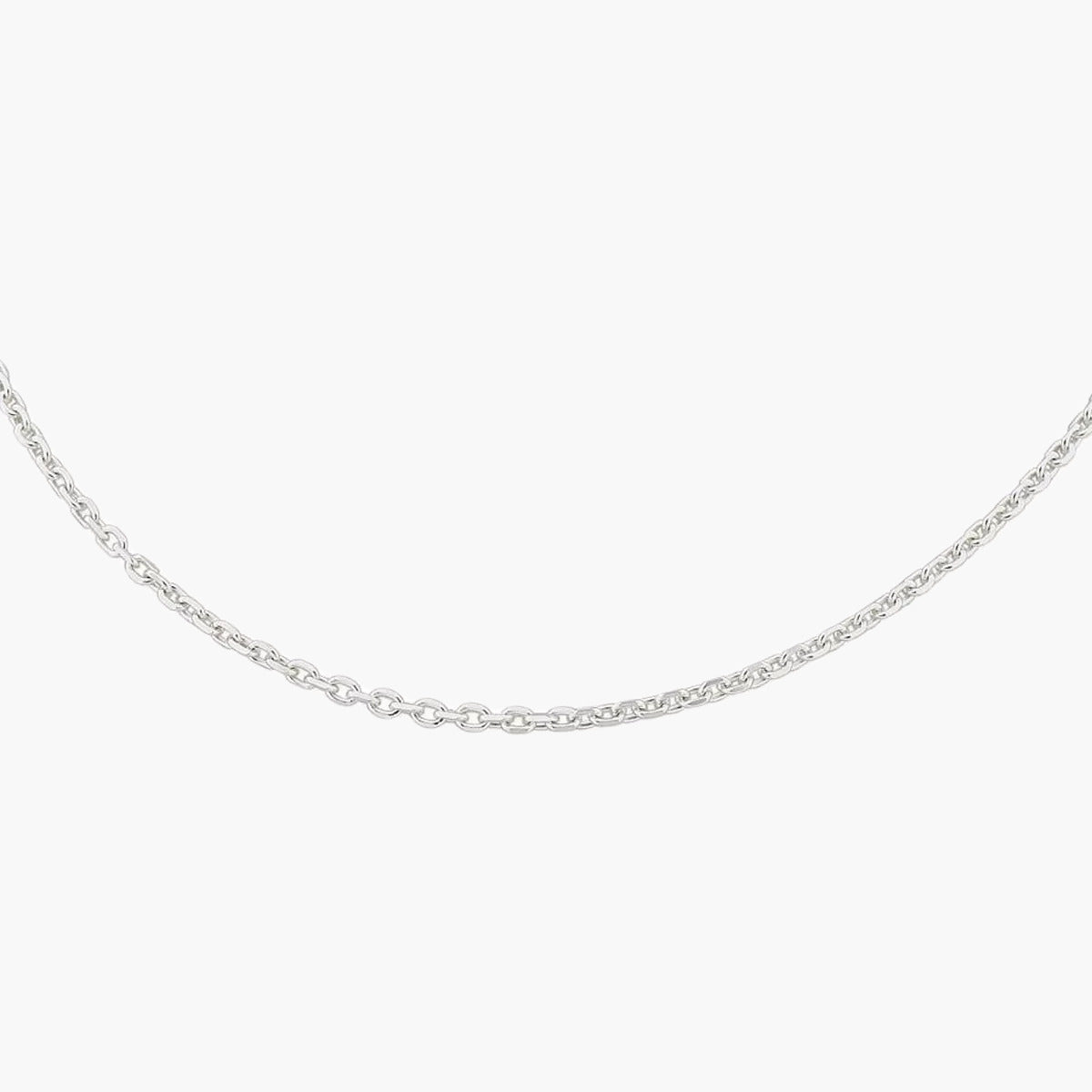 Cadena de plata 1ª ley 60 cm