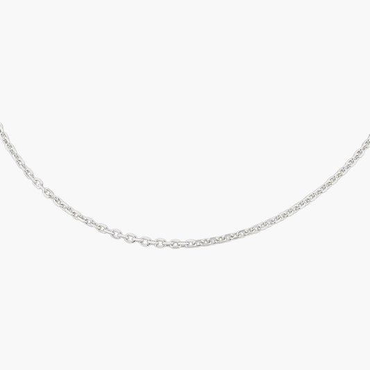 Cadena de plata 1ª ley 60 cm