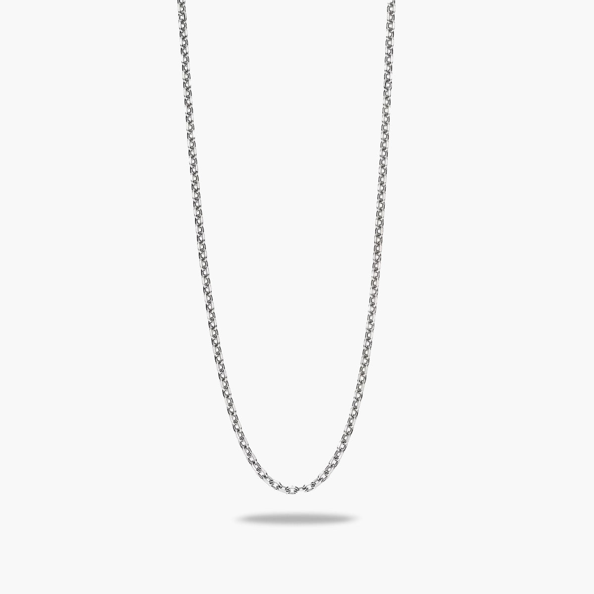 Cadena de plata 1ª ley 60 cm