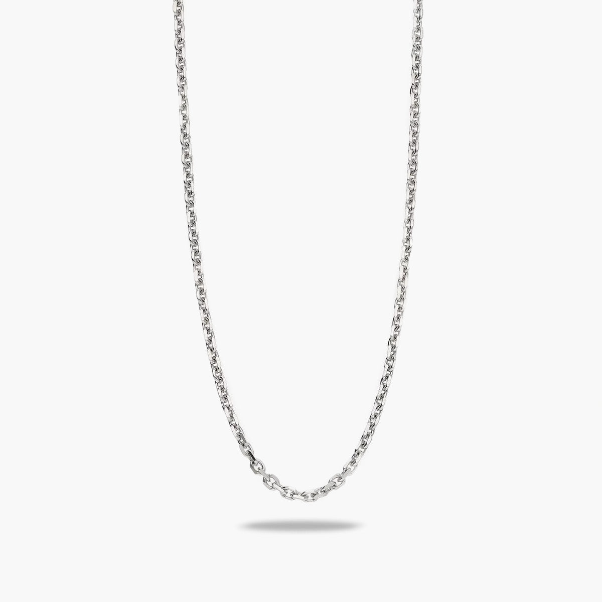 Cadena de plata 1ª ley 60 cm