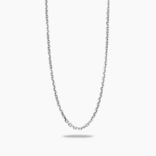 Cadena de plata 1ª ley 60 cm