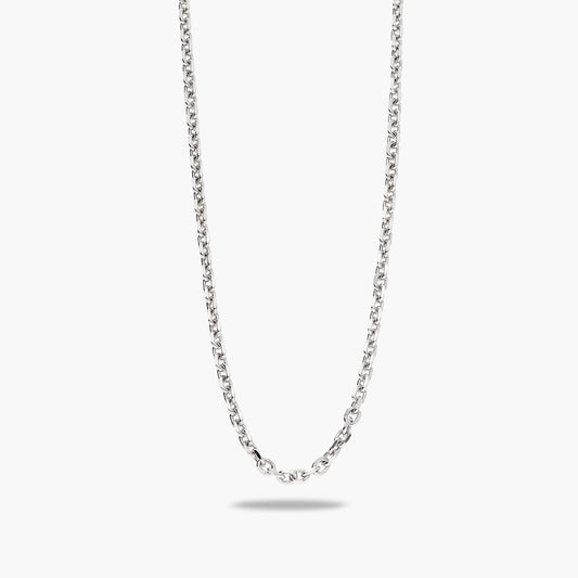Cadena de plata 1ª ley 60 cm