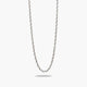 Cadena de plata 1ª ley 60 cm