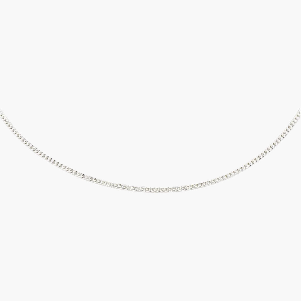 Cadena de plata 1ª ley 40 cm