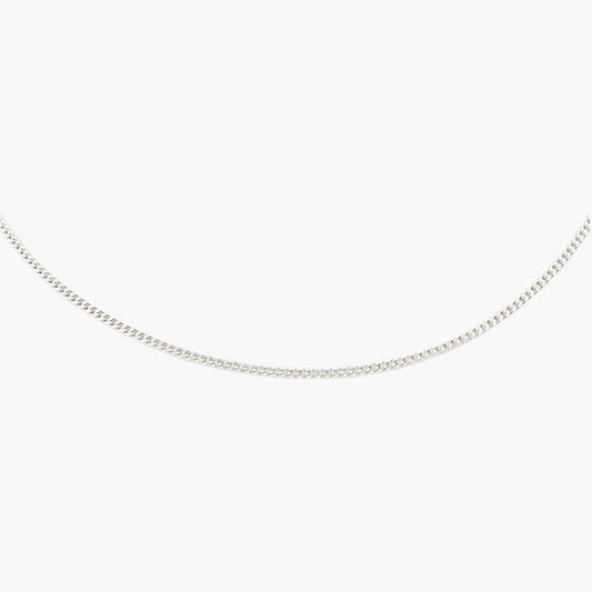 Cadena de plata 1ª ley 45 cm