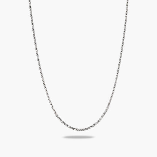 Cadena de plata 1ª ley 50 cm