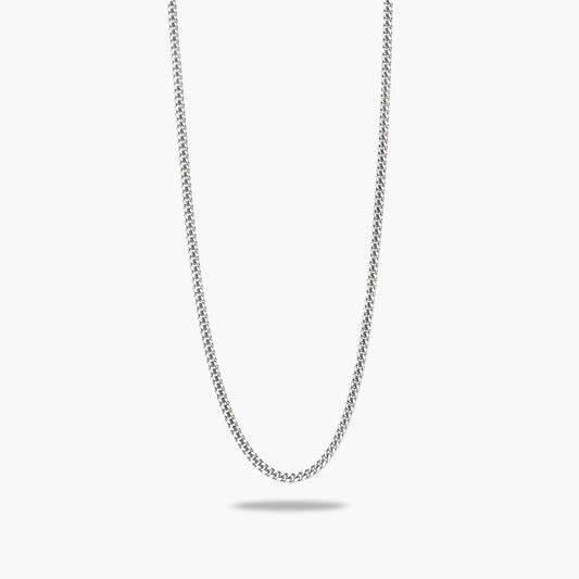 Cadena de plata 1ª ley 50 cm