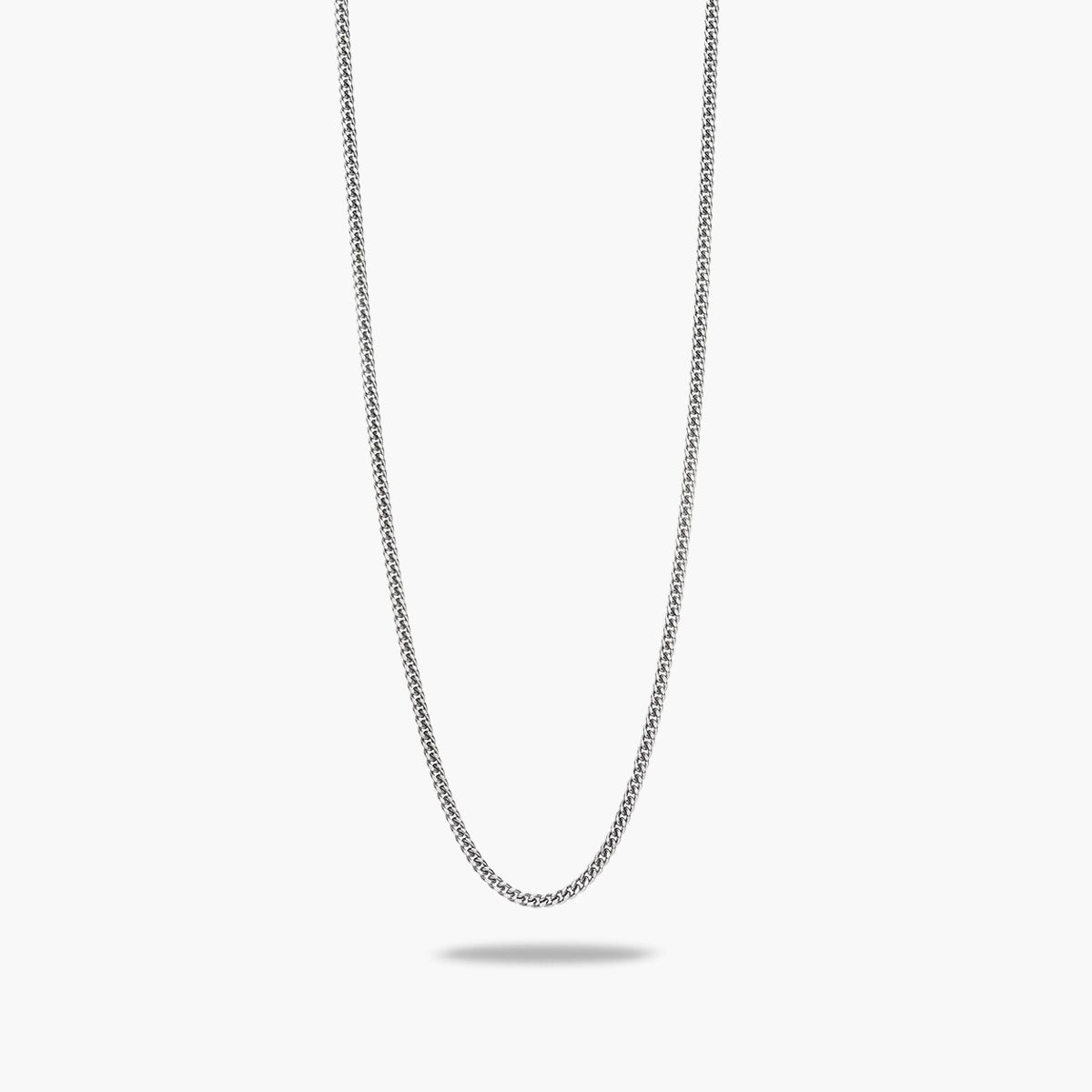 Cadena de plata 1ª ley 60 cm