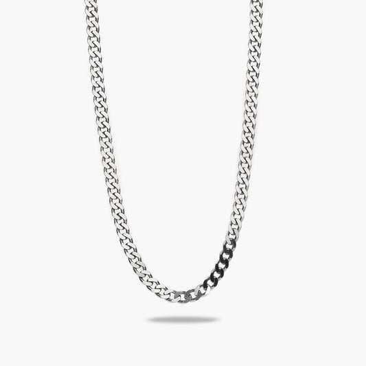 Cadena de plata 1ª ley 60 cm