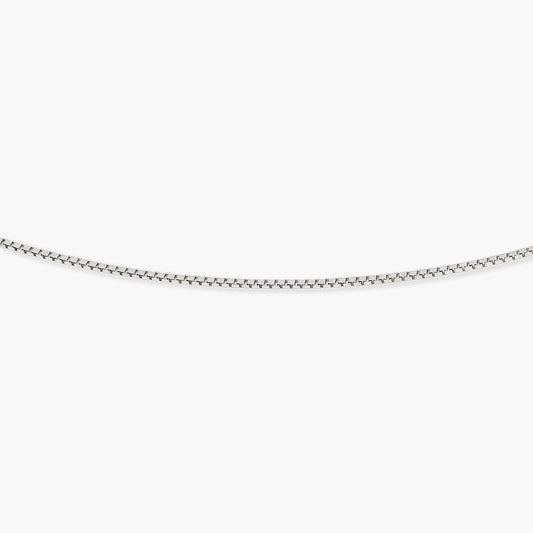 Cadena de plata 1ª ley 45 cm