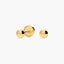 Pendientes de oro 18K de bola bebé 4 mm