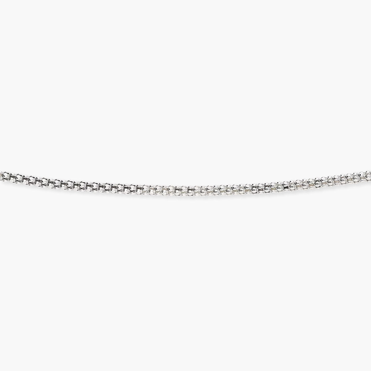 Cadena de plata 1ª ley 45 cm