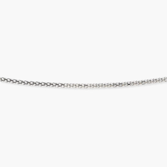 Cadena de plata 1ª ley 45 cm