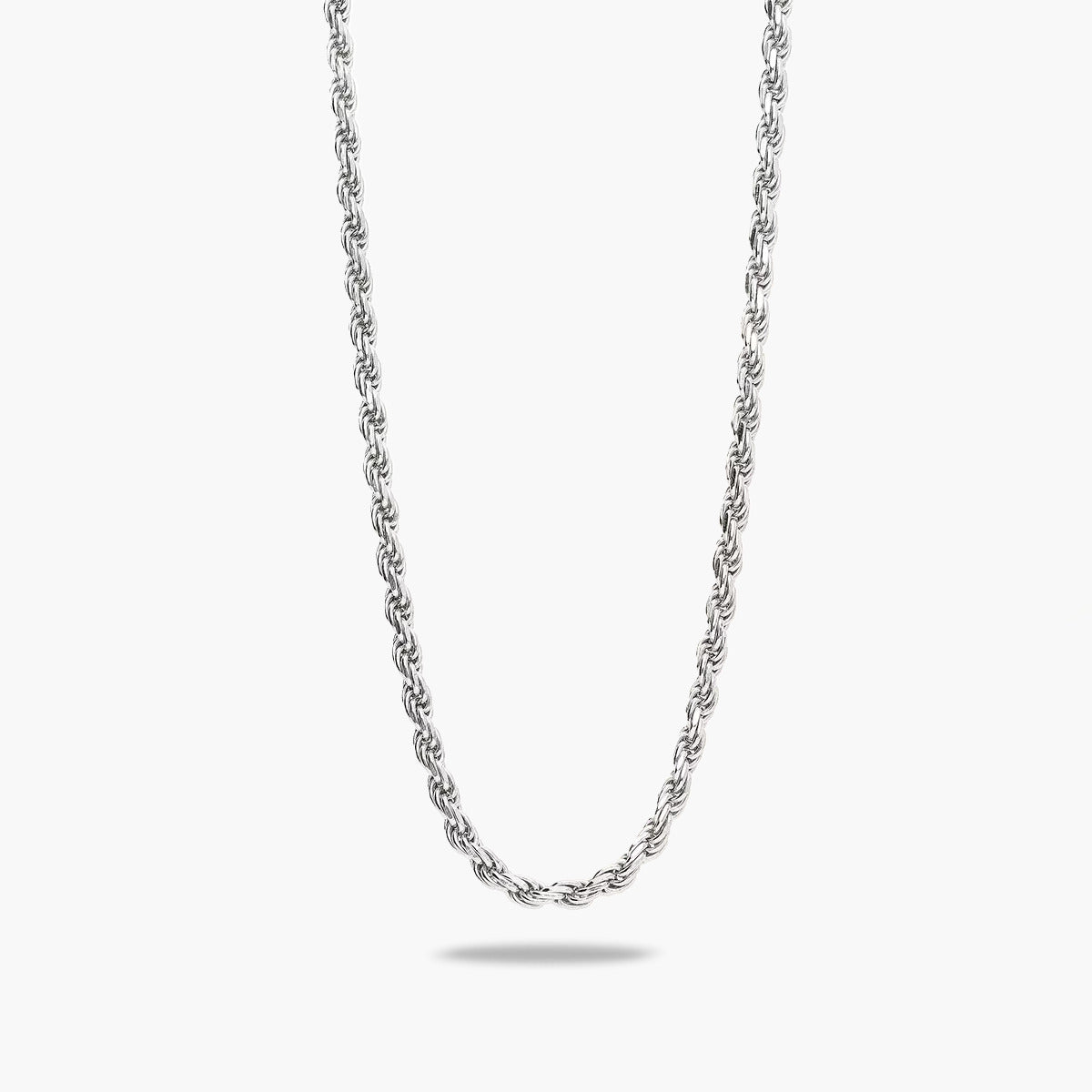 Gargantilla de plata 1ª ley 50 cm cordón 