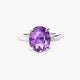 Anillo de plata 1ª ley amatista PRISM