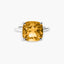 Anillo de plata 1ª ley citrino PRISM