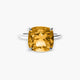 Anillo de plata 1ª ley citrino PRISM