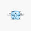 Anillo de plata 1ª ley topacio PRISM