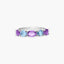 Anillo de plata 1ª ley amatista PRISM