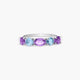 Anillo de plata 1ª ley amatista PRISM