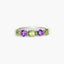 Anillo de plata 1ª ley peridoto PRISM