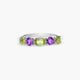 Anillo de plata 1ª ley peridoto PRISM