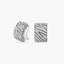 Pendientes de oro blanco 18K diamante natural 1.45 ct. 18 mm ZEBRE