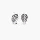 Pendientes de oro blanco 18K diamante natural 1.35 ct. 23 MIDNIGHT SERPENT