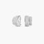Pendientes de oro blanco 18K diamante natural 1.52 ct. 18 mm CHICAGO