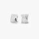Pendientes de oro blanco 18K diamante natural 1.92 ct. 17 mm EVERETT