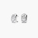 Pendientes de oro blanco 18K diamante natural 0.58 ct. LUMINAIRE 80s