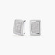 Pendientes de oro blanco 18K diamante natural 2.52 ct. 21 mm BRIDGE