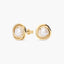 Pendientes de oro 18K con perlas 12 mm