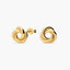 Pendientes nudo redondo de oro 18K 12 mm