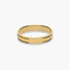 Alianza de oro 18K 3,5 mm