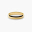 Alianza de oro 18K 4 mm