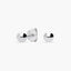 Pendientes de plata 1ª ley de bola 4 mm