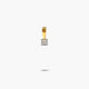 Colgante diamante natural 0.02 ct. de oro 18K 3 mm